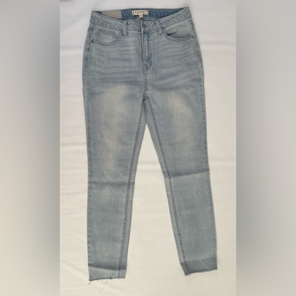 HARPER HERITAGE Light Blue Wash Women's High Rise Skinny Jeans Size 28 NWT!